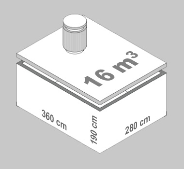 <em>Betónová žumpa</em> 16 m³